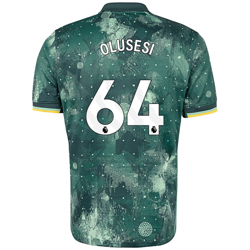 Kinder Callum Olusesi #64 Mintgrün Ausweichtrikot Trikot 2024/25 T-Shirt Schweiz