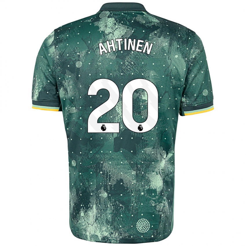 Kinder Olga Ahtinen #20 Mintgrün Ausweichtrikot Trikot 2024/25 T-Shirt Schweiz