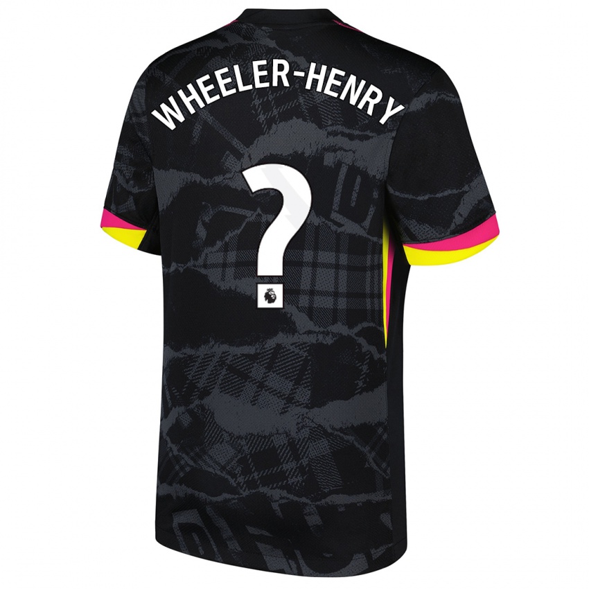 Kinder Joseph Wheeler-Henry #0 Schwarz Rosa Ausweichtrikot Trikot 2024/25 T-Shirt Schweiz