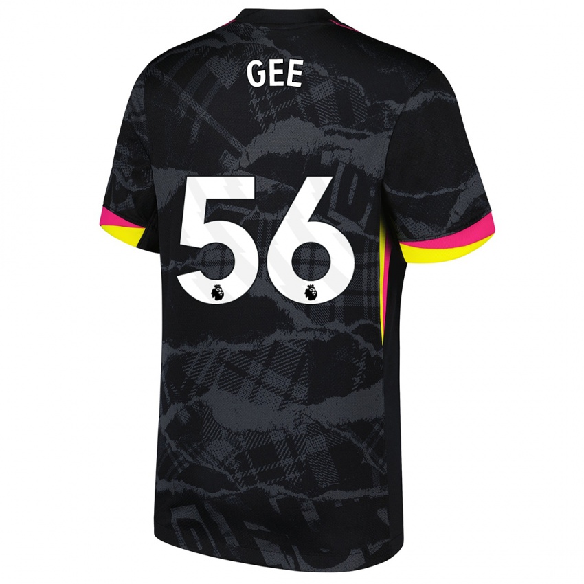 Kinder Billy Gee #56 Schwarz Rosa Ausweichtrikot Trikot 2024/25 T-Shirt Schweiz