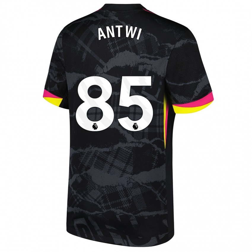 Kinder Genesis Antwi #85 Schwarz Rosa Ausweichtrikot Trikot 2024/25 T-Shirt Schweiz