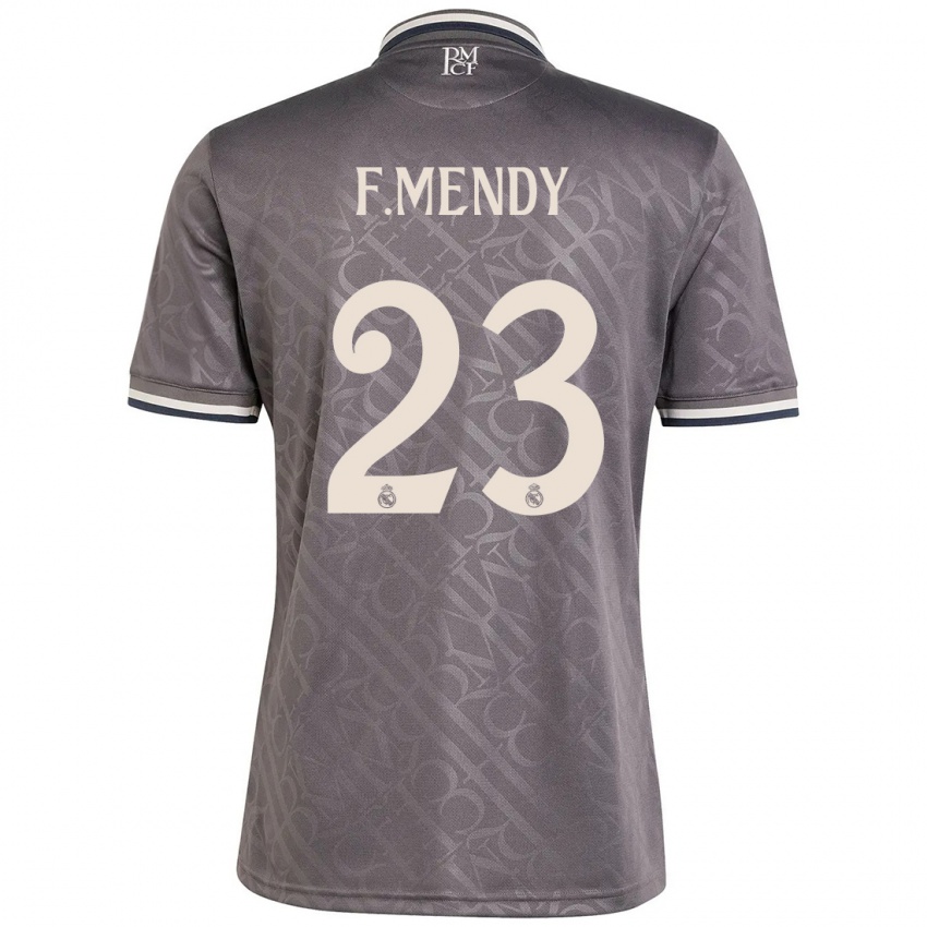 Kinder Ferland Mendy #23 Anthrazit Ausweichtrikot Trikot 2024/25 T-Shirt Schweiz