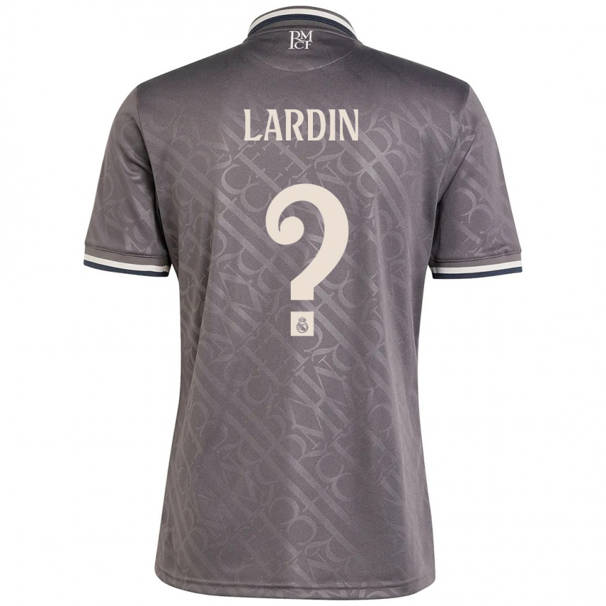 Kinder Carlos Lardin #0 Anthrazit Ausweichtrikot Trikot 2024/25 T-Shirt Schweiz