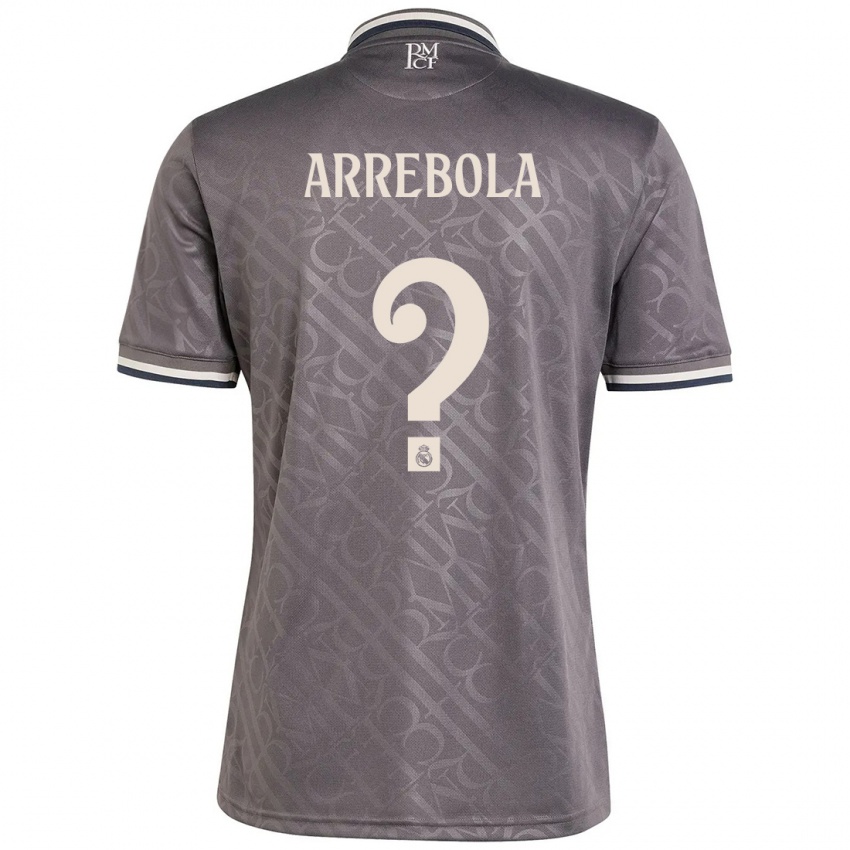 Kinder Hugo Arrebola #0 Anthrazit Ausweichtrikot Trikot 2024/25 T-Shirt Schweiz