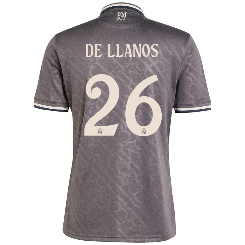 Kinder Hugo De Llanos #26 Anthrazit Ausweichtrikot Trikot 2024/25 T-Shirt Schweiz