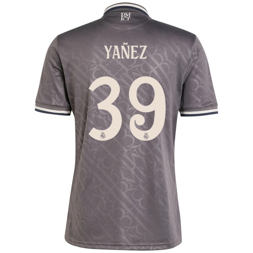 Kinder Daniel Yañez #39 Anthrazit Ausweichtrikot Trikot 2024/25 T-Shirt Schweiz