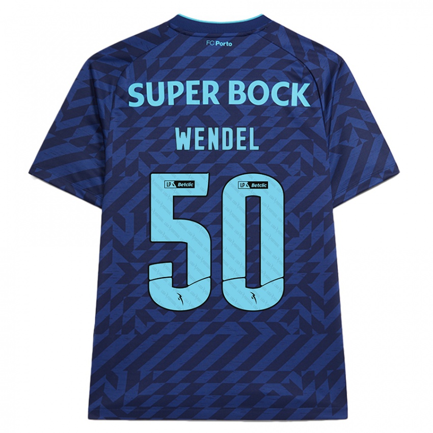 Kinder Wendel #50 Marineblau Ausweichtrikot Trikot 2024/25 T-Shirt Schweiz