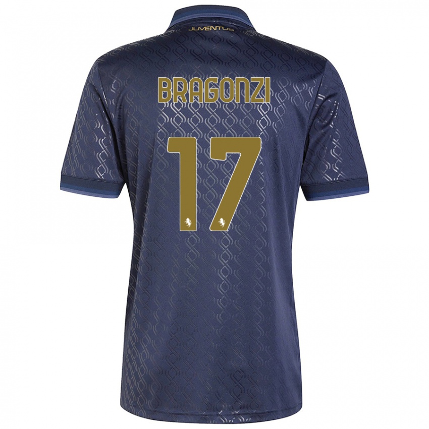 Kinder Asia Bragonzi #17 Marineblau Ausweichtrikot Trikot 2024/25 T-Shirt Schweiz