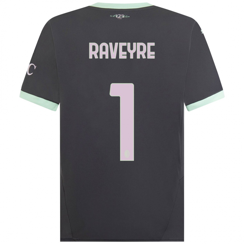 Kinder Noah Raveyre #1 Grau Ausweichtrikot Trikot 2024/25 T-Shirt Schweiz