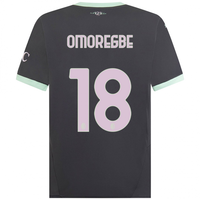 Kinder Bob Murphy Omoregbe #18 Grau Ausweichtrikot Trikot 2024/25 T-Shirt Schweiz