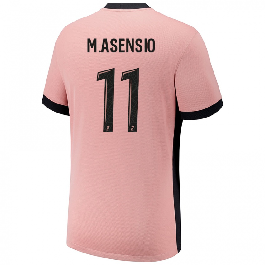 Kinder Marco Asensio #11 Rostros Ausweichtrikot Trikot 2024/25 T-Shirt Schweiz