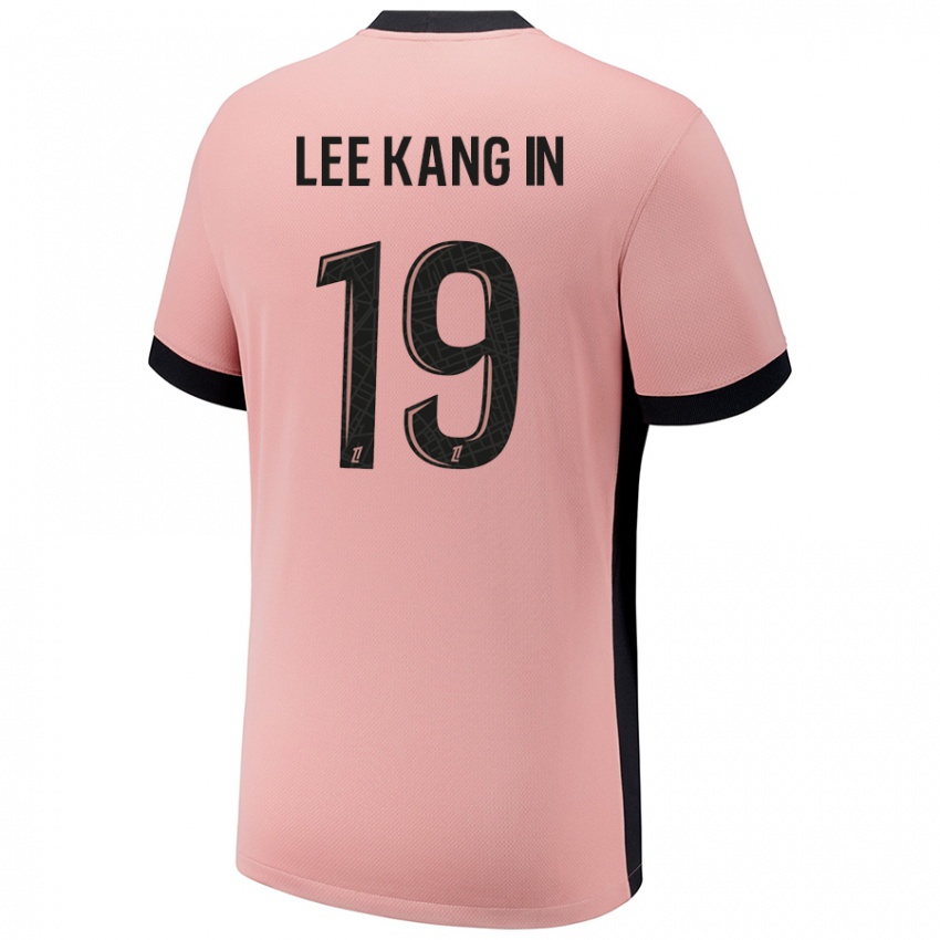 Kinder Kang-In Lee #19 Rostros Ausweichtrikot Trikot 2024/25 T-Shirt Schweiz