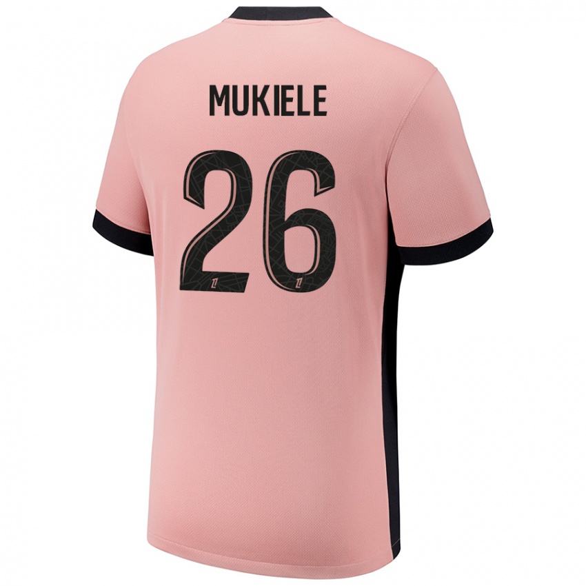 Kinder Nordi Mukiele #26 Rostros Ausweichtrikot Trikot 2024/25 T-Shirt Schweiz