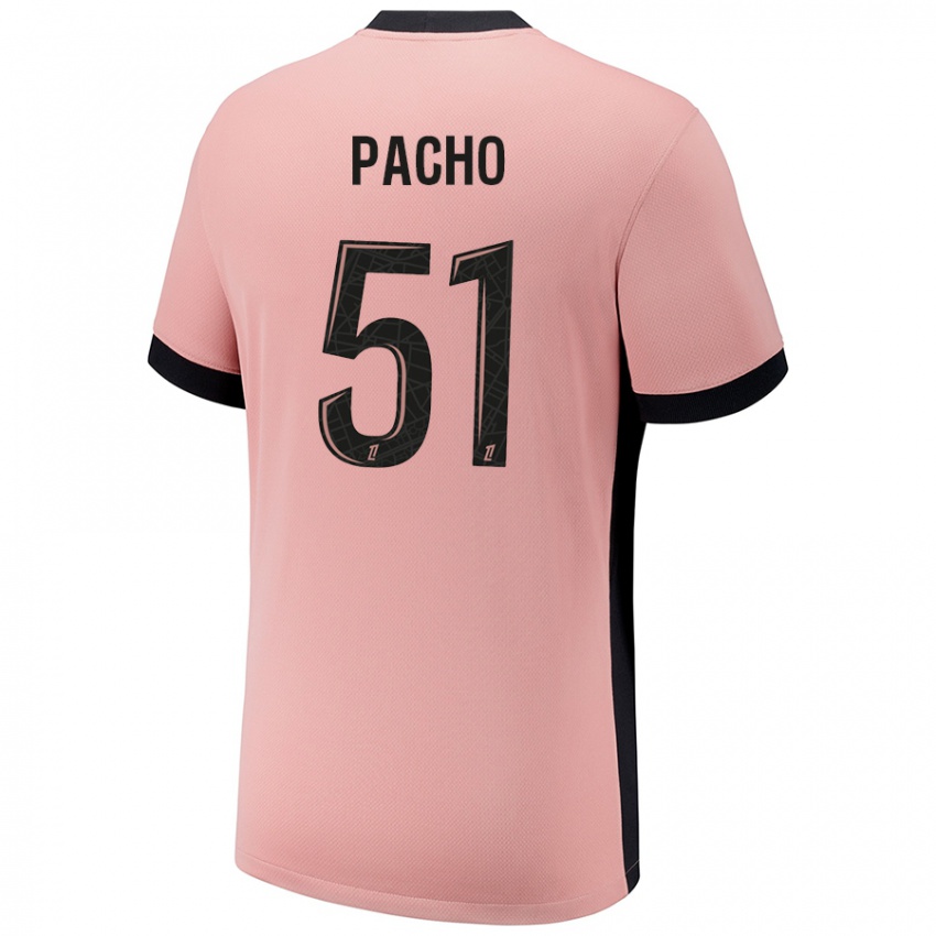 Kinder Willian Pacho #51 Rostros Ausweichtrikot Trikot 2024/25 T-Shirt Schweiz