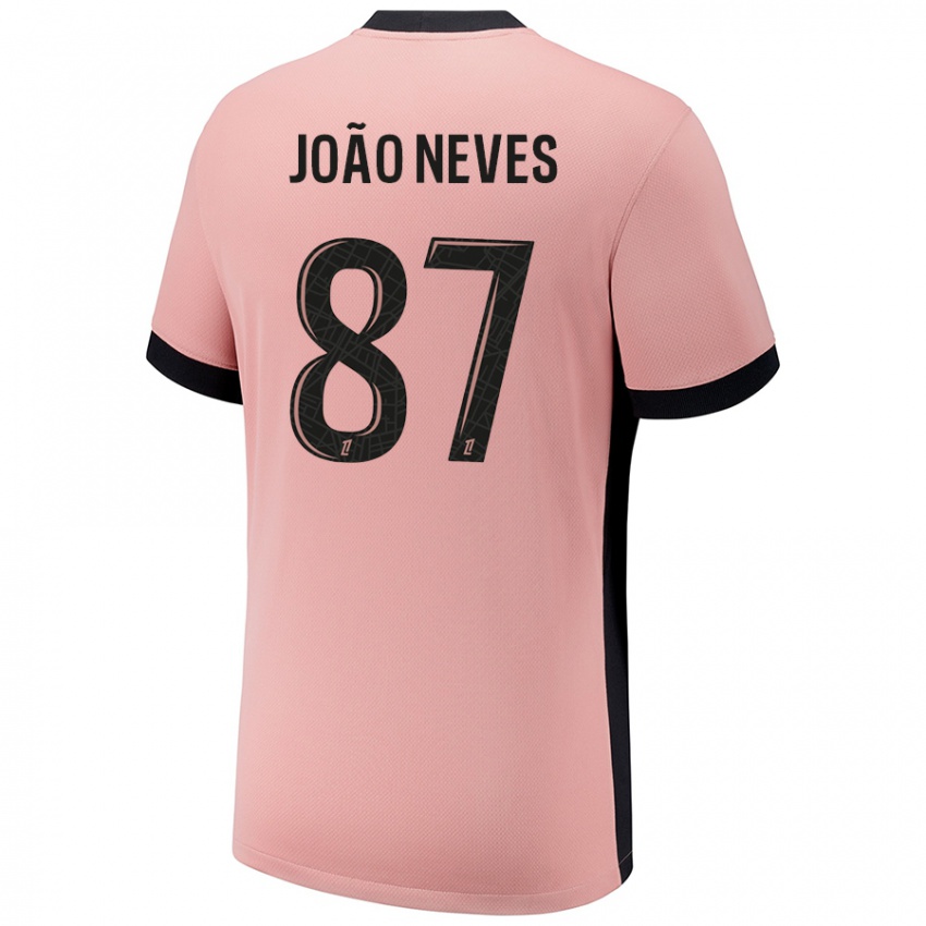 Kinder João Neves #87 Rostros Ausweichtrikot Trikot 2024/25 T-Shirt Schweiz