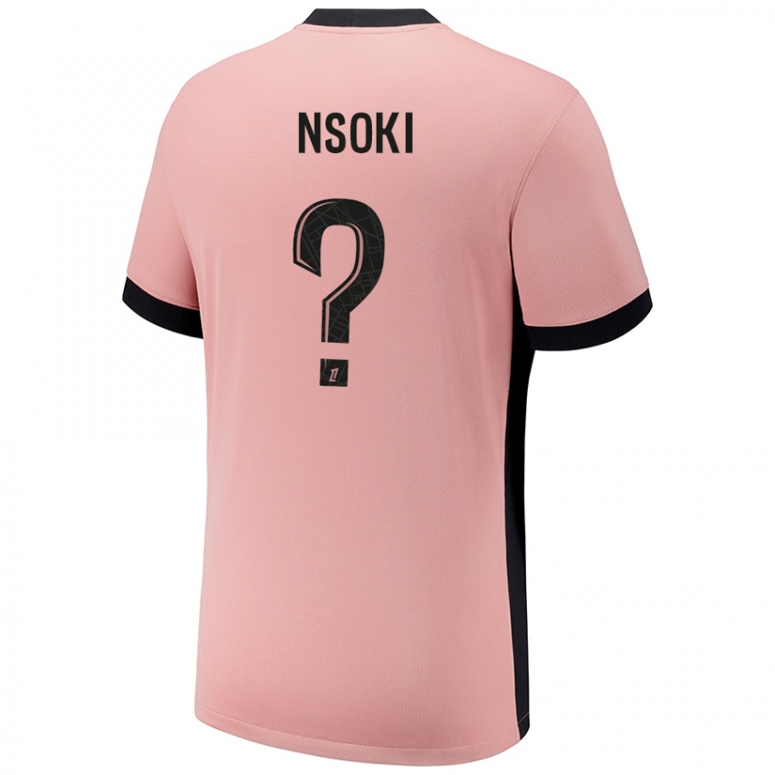 Kinder Noah Nsoki #0 Rostros Ausweichtrikot Trikot 2024/25 T-Shirt Schweiz