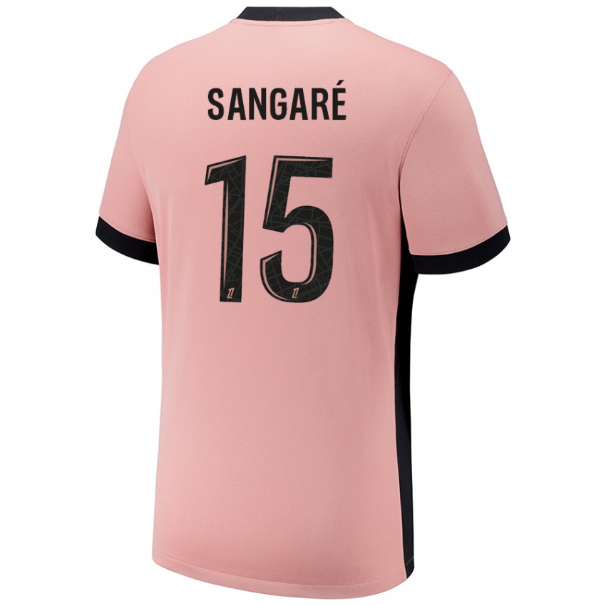 Kinder Mahamadou Sangaré #15 Rostros Ausweichtrikot Trikot 2024/25 T-Shirt Schweiz