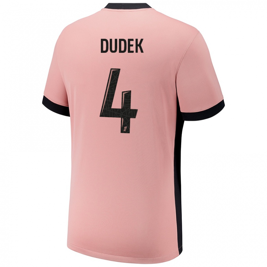 Kinder Paulina Dudek #4 Rostros Ausweichtrikot Trikot 2024/25 T-Shirt Schweiz