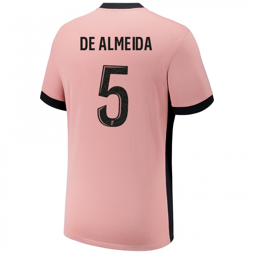 Kinder Elisa De Almeida #5 Rostros Ausweichtrikot Trikot 2024/25 T-Shirt Schweiz