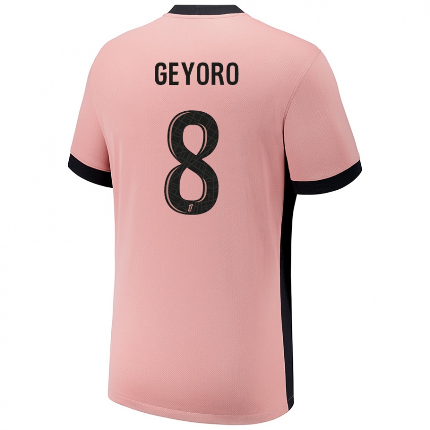 Kinder Grace Geyoro #8 Rostros Ausweichtrikot Trikot 2024/25 T-Shirt Schweiz