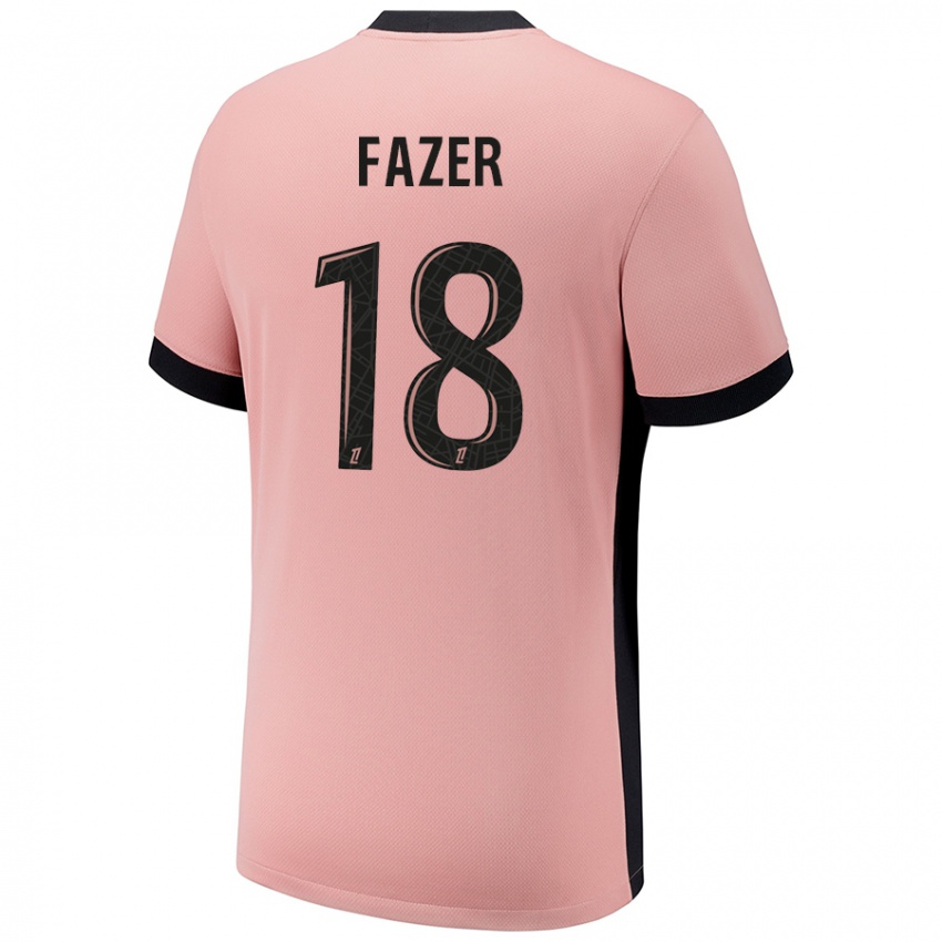 Kinder Laurina Fazer #18 Rostros Ausweichtrikot Trikot 2024/25 T-Shirt Schweiz