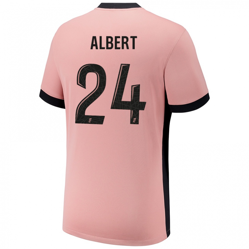 Kinder Korbin Albert #24 Rostros Ausweichtrikot Trikot 2024/25 T-Shirt Schweiz