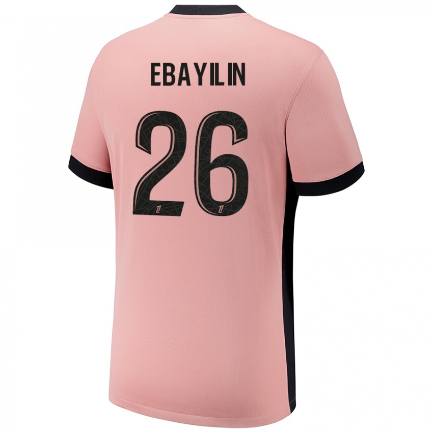 Kinder Anaïs Ebayilin #26 Rostros Ausweichtrikot Trikot 2024/25 T-Shirt Schweiz