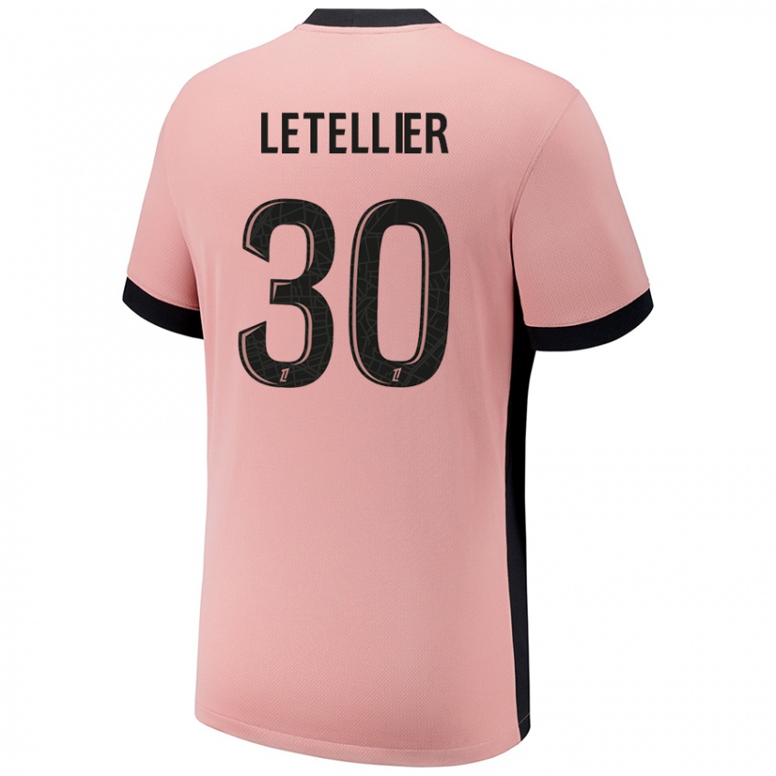 Kinder Alexandre Letellier #30 Rostros Ausweichtrikot Trikot 2024/25 T-Shirt Schweiz