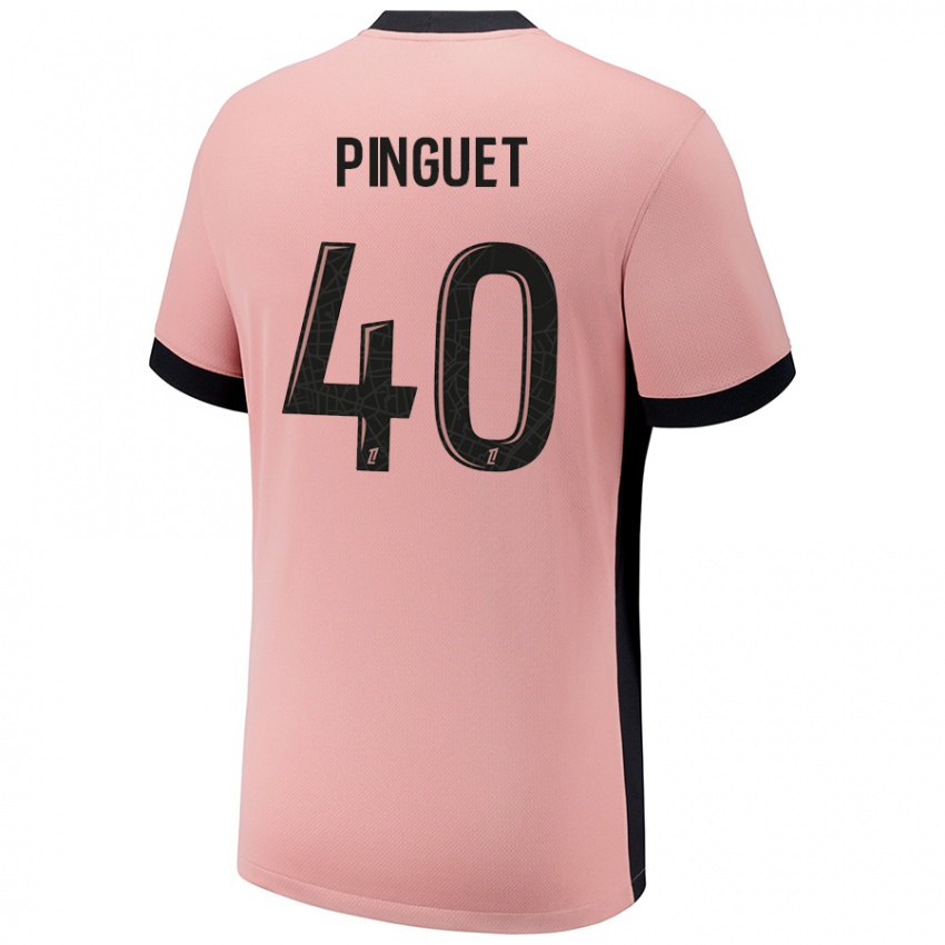 Kinder Alice Pinguet #40 Rostros Ausweichtrikot Trikot 2024/25 T-Shirt Schweiz