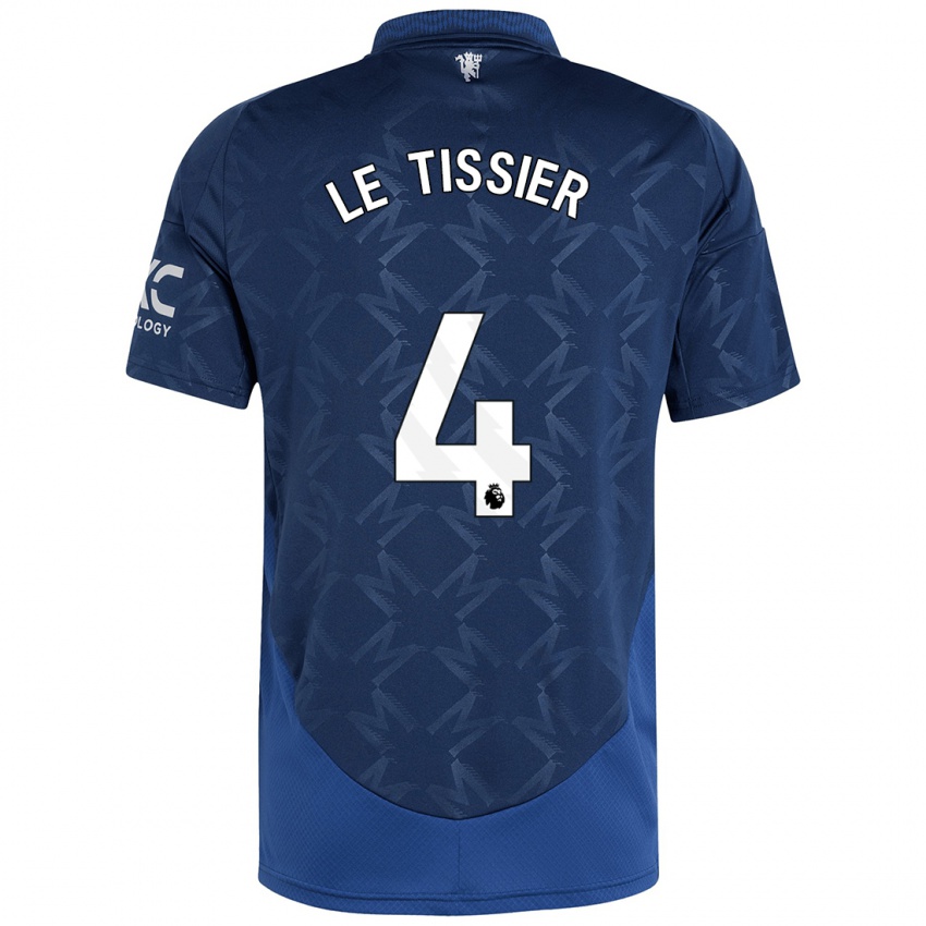 Herren Maya Le Tissier #4 Indigo Auswärtstrikot Trikot 2024/25 T-Shirt Schweiz