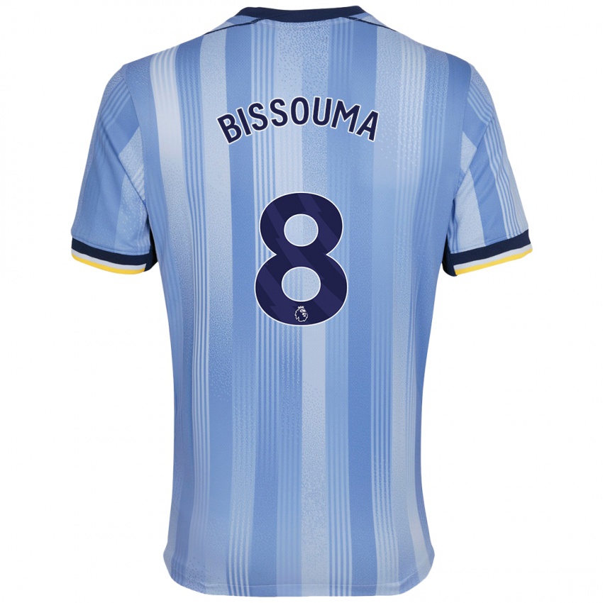 Herren Yves Bissouma #8 Hellblau Auswärtstrikot Trikot 2024/25 T-Shirt Schweiz