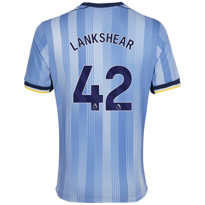 Herren Will Lankshear #42 Hellblau Auswärtstrikot Trikot 2024/25 T-Shirt Schweiz