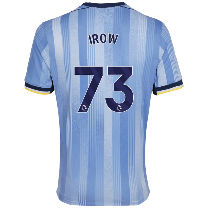 Herren Oliver Irow #73 Hellblau Auswärtstrikot Trikot 2024/25 T-Shirt Schweiz