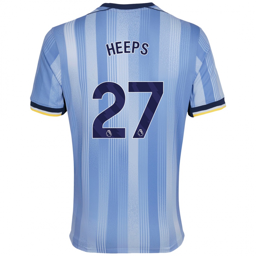 Herren Eleanor Heeps #27 Hellblau Auswärtstrikot Trikot 2024/25 T-Shirt Schweiz