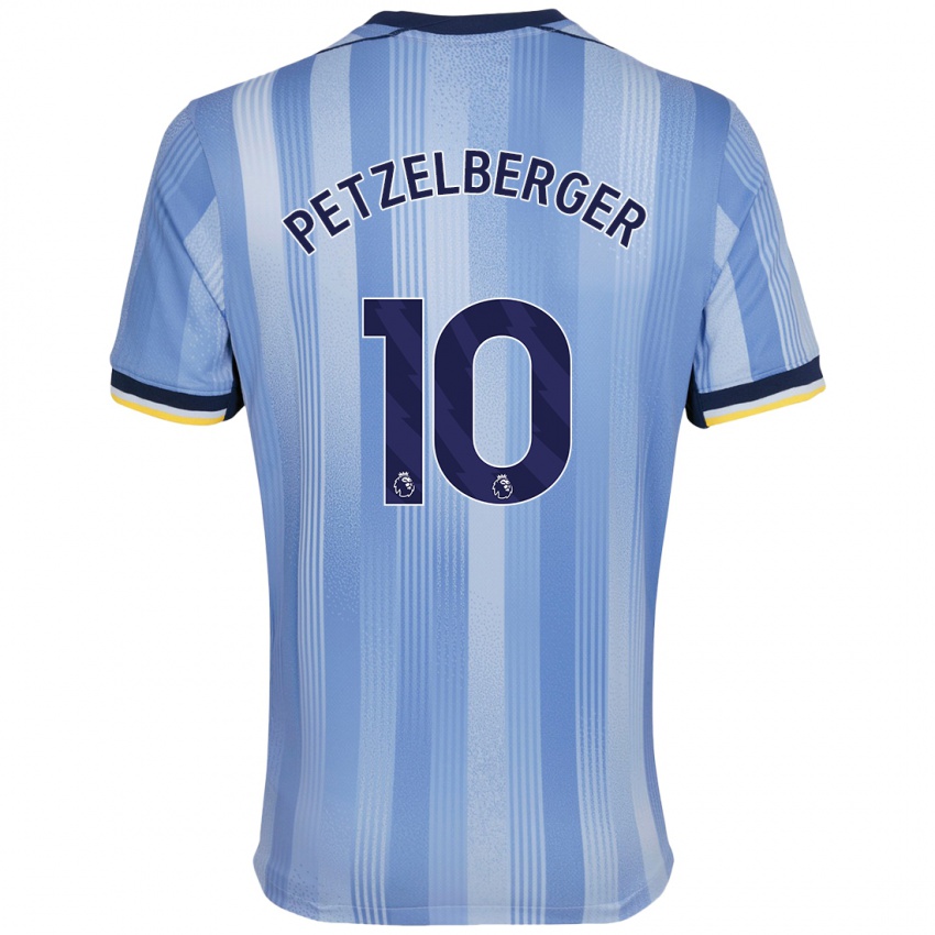 Herren Ramona Petzelberger #10 Hellblau Auswärtstrikot Trikot 2024/25 T-Shirt Schweiz