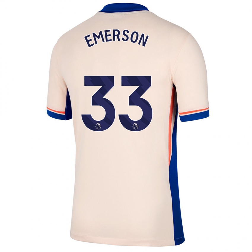 Herren Emerson #33 Hellbeige Auswärtstrikot Trikot 2024/25 T-Shirt Schweiz