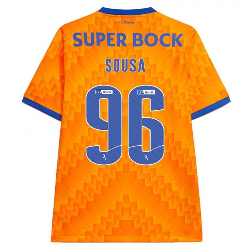 Herren Filipe Sousa #96 Orange Auswärtstrikot Trikot 2024/25 T-Shirt Schweiz