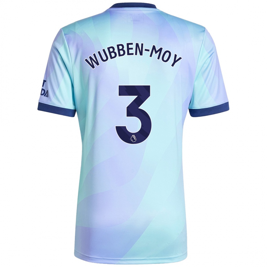 Herren Lotte Wubben-Moy #3 Aquamarin Ausweichtrikot Trikot 2024/25 T-Shirt Schweiz