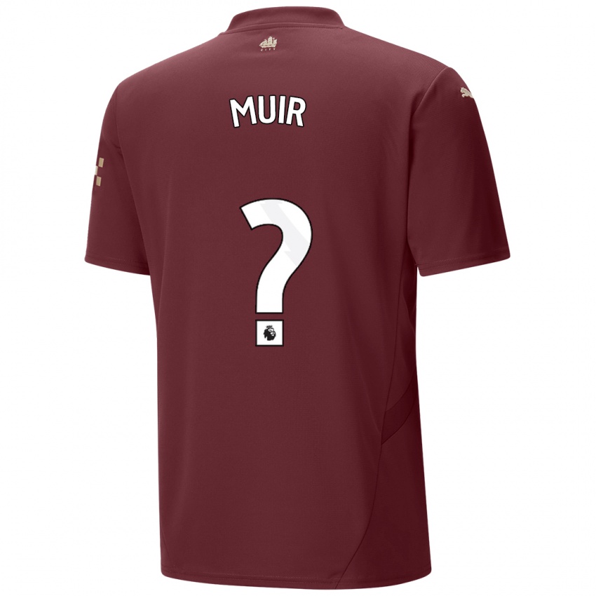 Homme Maillot Ashton Muir #0 Marron Troisieme 2024/25 T-Shirt Suisse