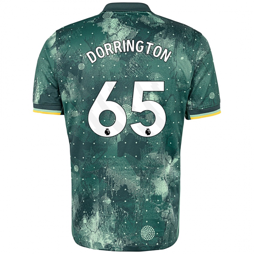 Herren Alfie Dorrington #65 Mintgrün Ausweichtrikot Trikot 2024/25 T-Shirt Schweiz