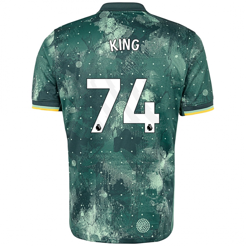 Herren Maeson King #74 Mintgrün Ausweichtrikot Trikot 2024/25 T-Shirt Schweiz