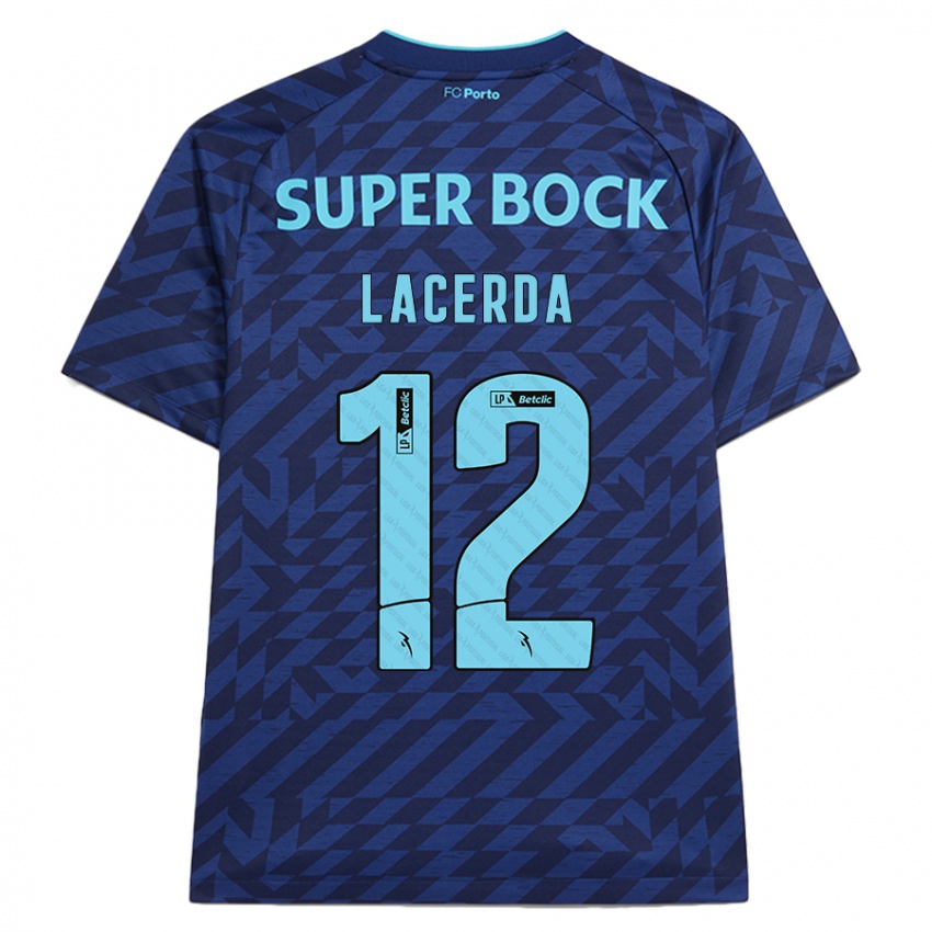 Herren Lacerda #12 Marineblau Ausweichtrikot Trikot 2024/25 T-Shirt Schweiz