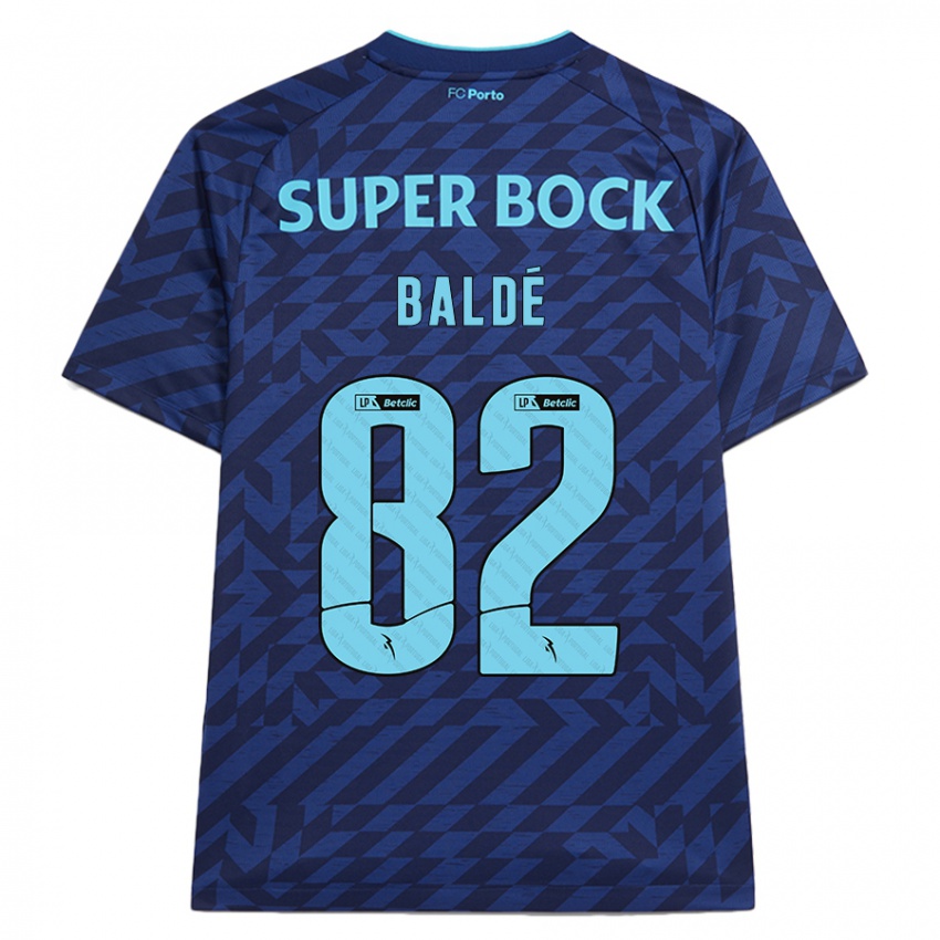 Herren Alfa Baldé #82 Marineblau Ausweichtrikot Trikot 2024/25 T-Shirt Schweiz