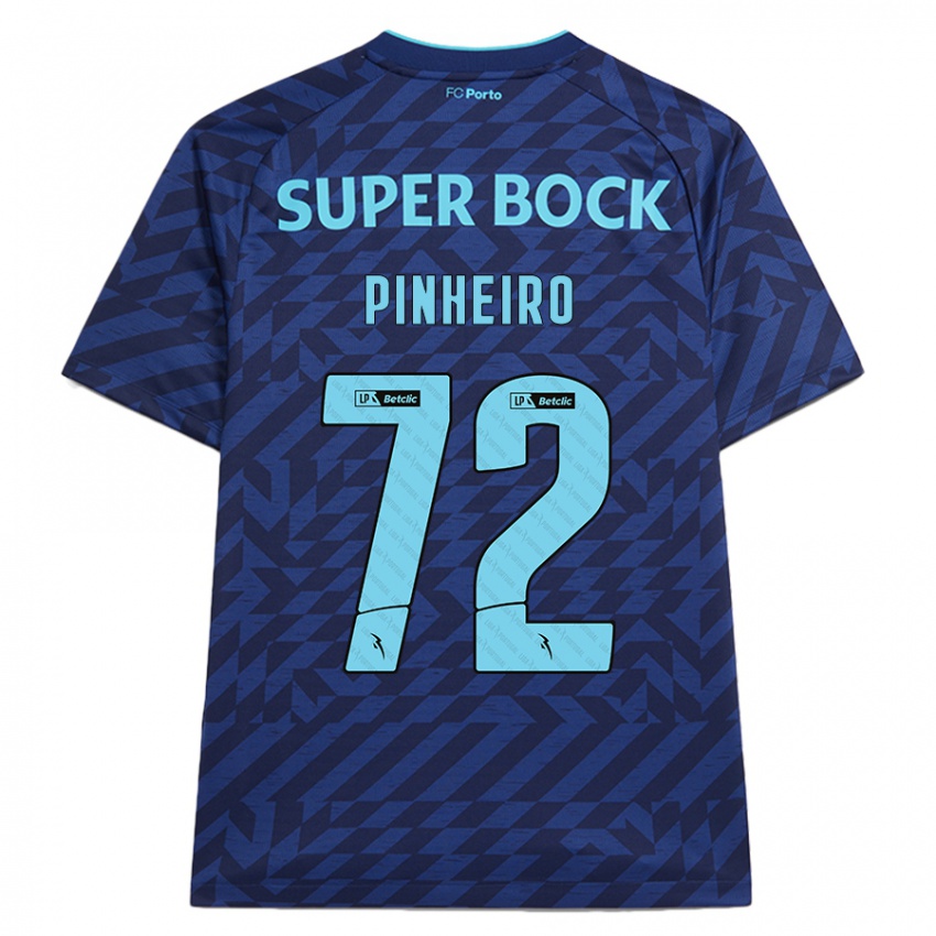 Herren Rodrigo Pinheiro #72 Marineblau Ausweichtrikot Trikot 2024/25 T-Shirt Schweiz