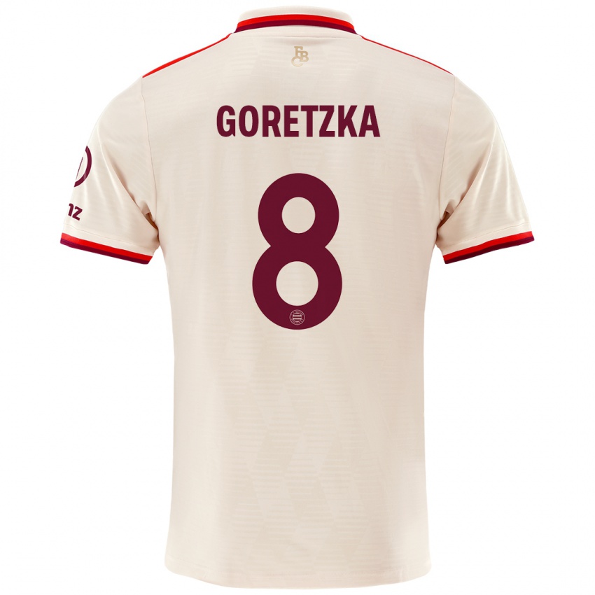 Homme Maillot Leon Goretzka #8 Lin Troisieme 2024/25 T-Shirt Suisse