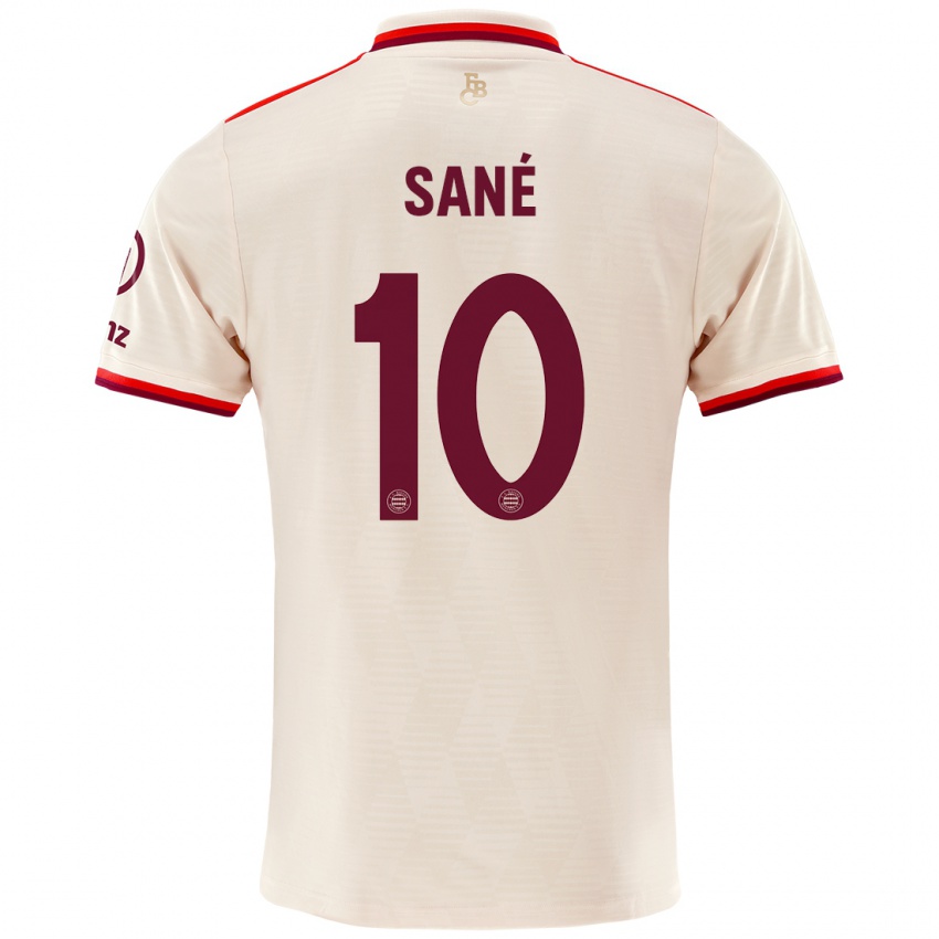 Homme Maillot Leroy Sane #10 Lin Troisieme 2024/25 T-Shirt Suisse