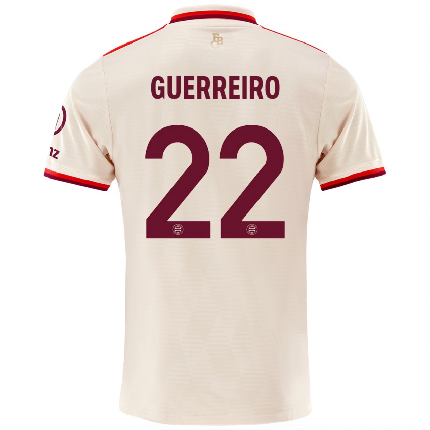 Homme Maillot Raphaël Guerreiro #22 Lin Troisieme 2024/25 T-Shirt Suisse