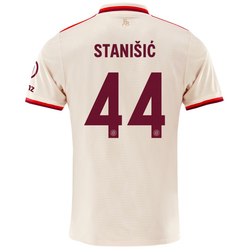 Homme Maillot Josip Stanisic #44 Lin Troisieme 2024/25 T-Shirt Suisse