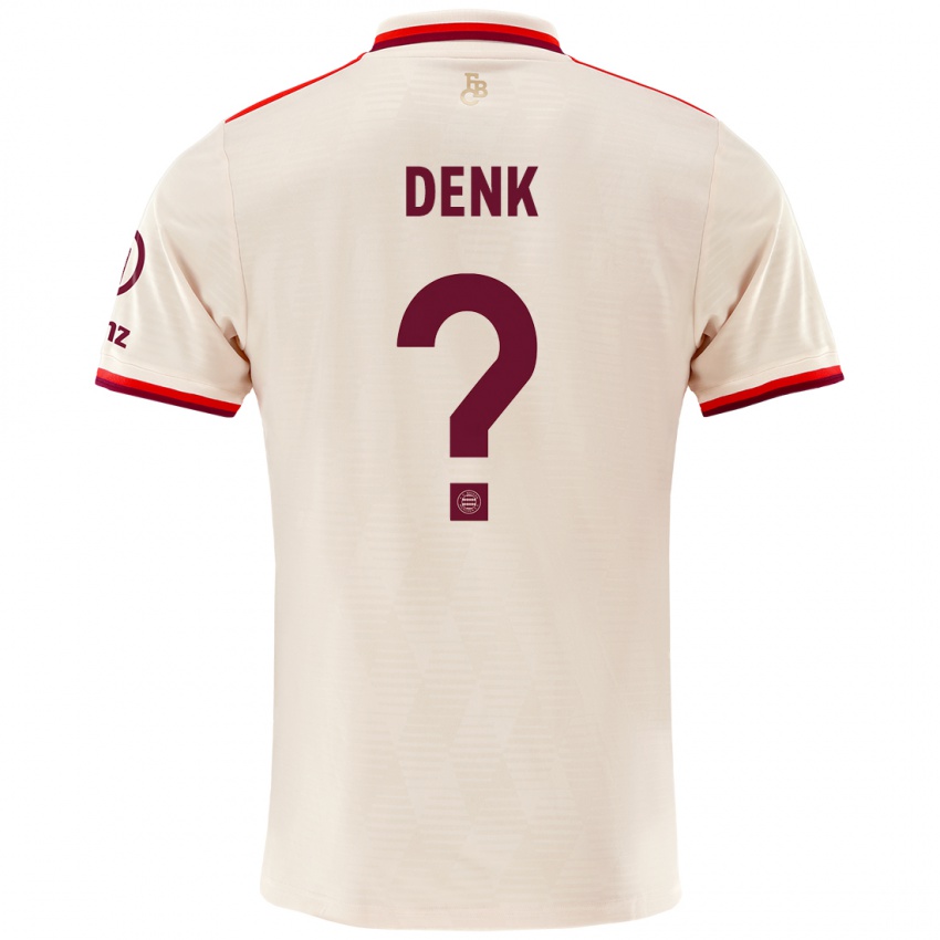 Homme Maillot Luca Denk #0 Lin Troisieme 2024/25 T-Shirt Suisse