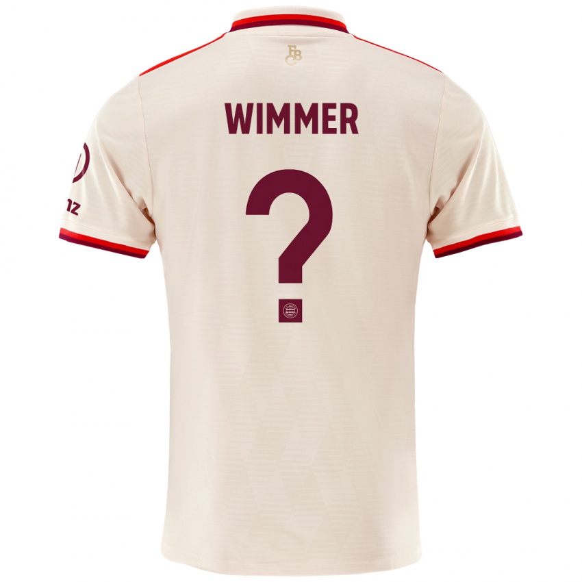 Homme Maillot Benedikt Wimmer #0 Lin Troisieme 2024/25 T-Shirt Suisse